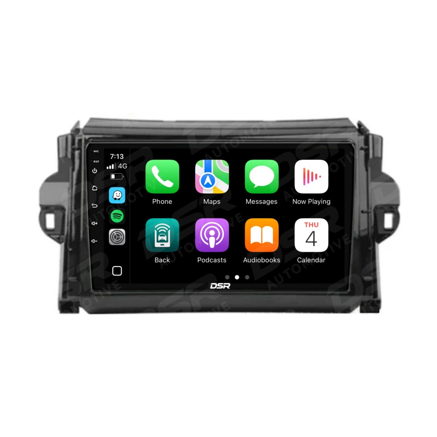 Toyota Fortuner 2015-2022 CarPlay and Android Auto Head Unit