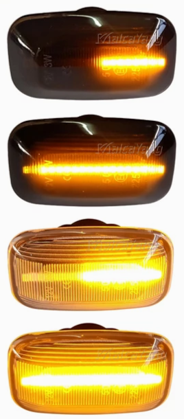 Smoked or Crystal Lens LED Indicators – Toyota Land Cruiser 70 80 100 Series