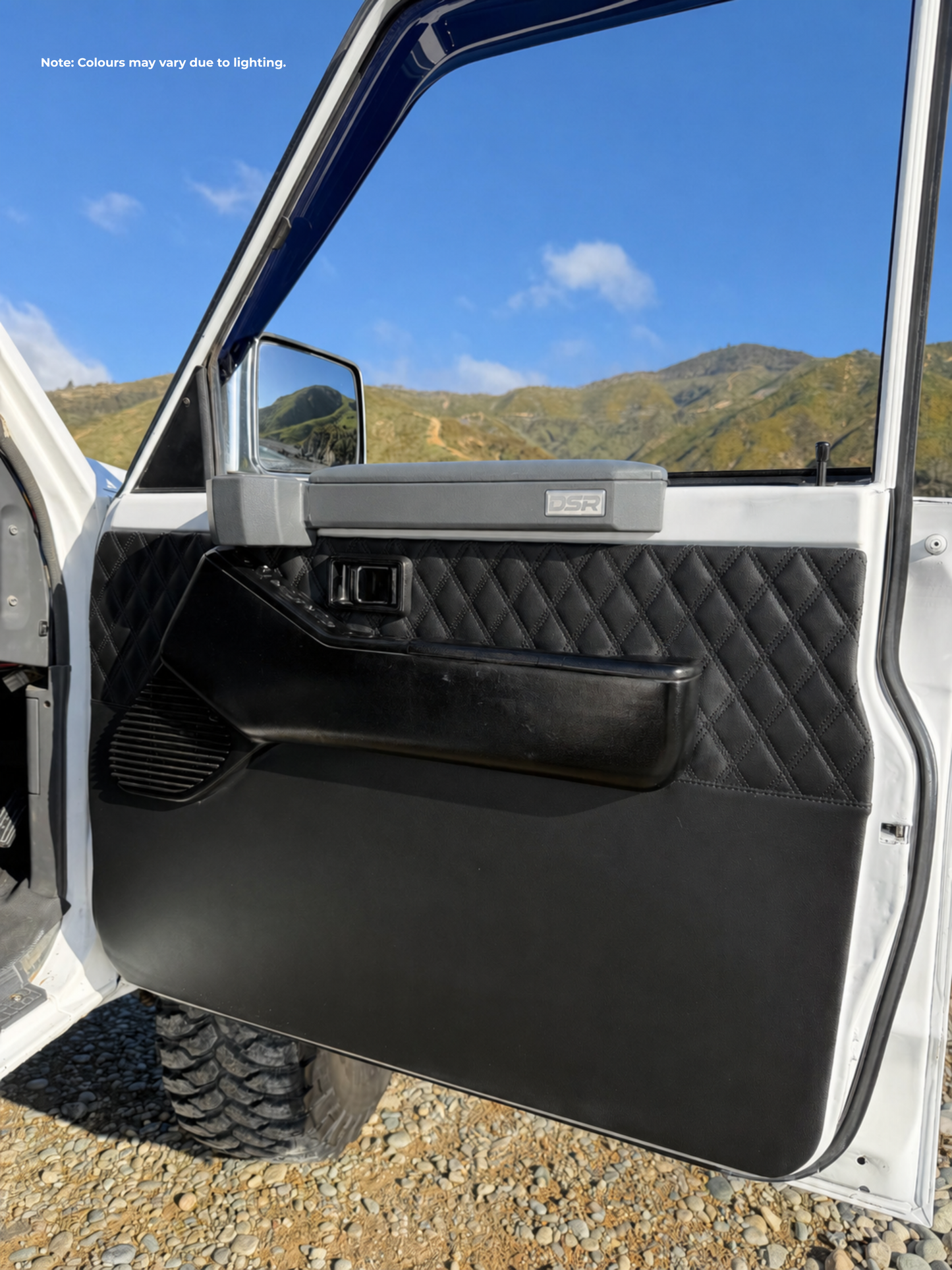70 Series Land Cruiser Armrest Cup Holders (Front Driver + Passenger)