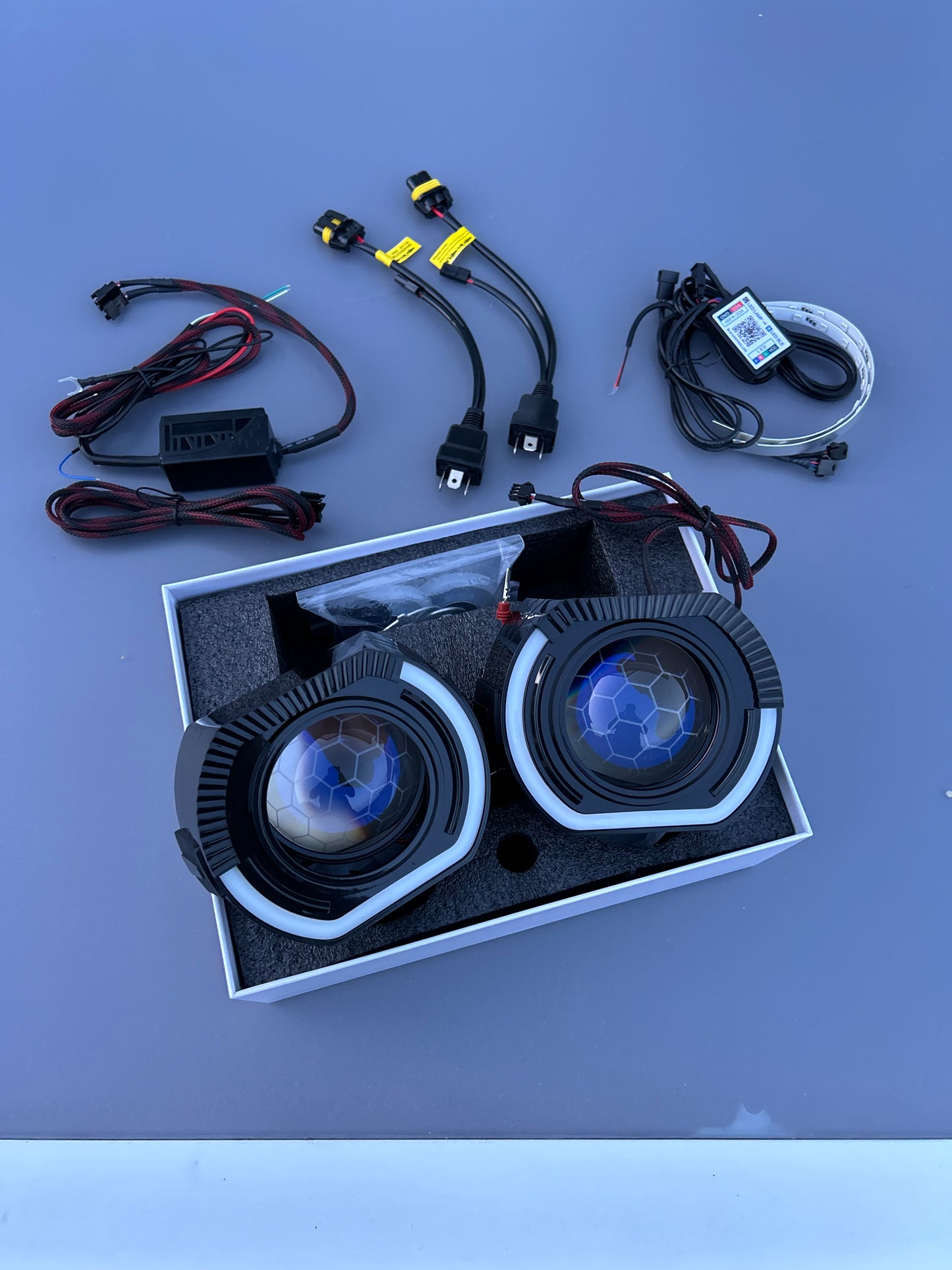 BI-LED Angry Eye Headlights Retrofit Kit