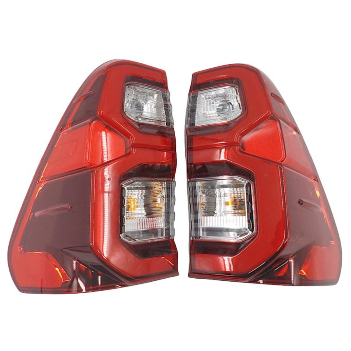 Aftermarket LED Tail Lights for Toyota Hilux N80 2016-2024 sequential PAIR