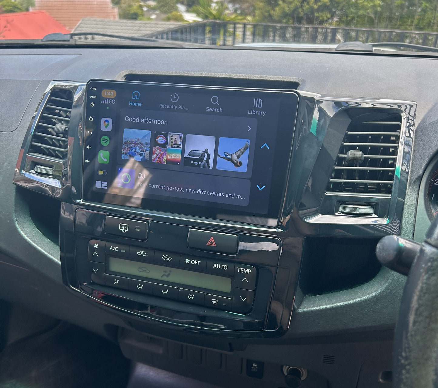 Toyota Hilux N70 2005–2015 DSR Head Unit