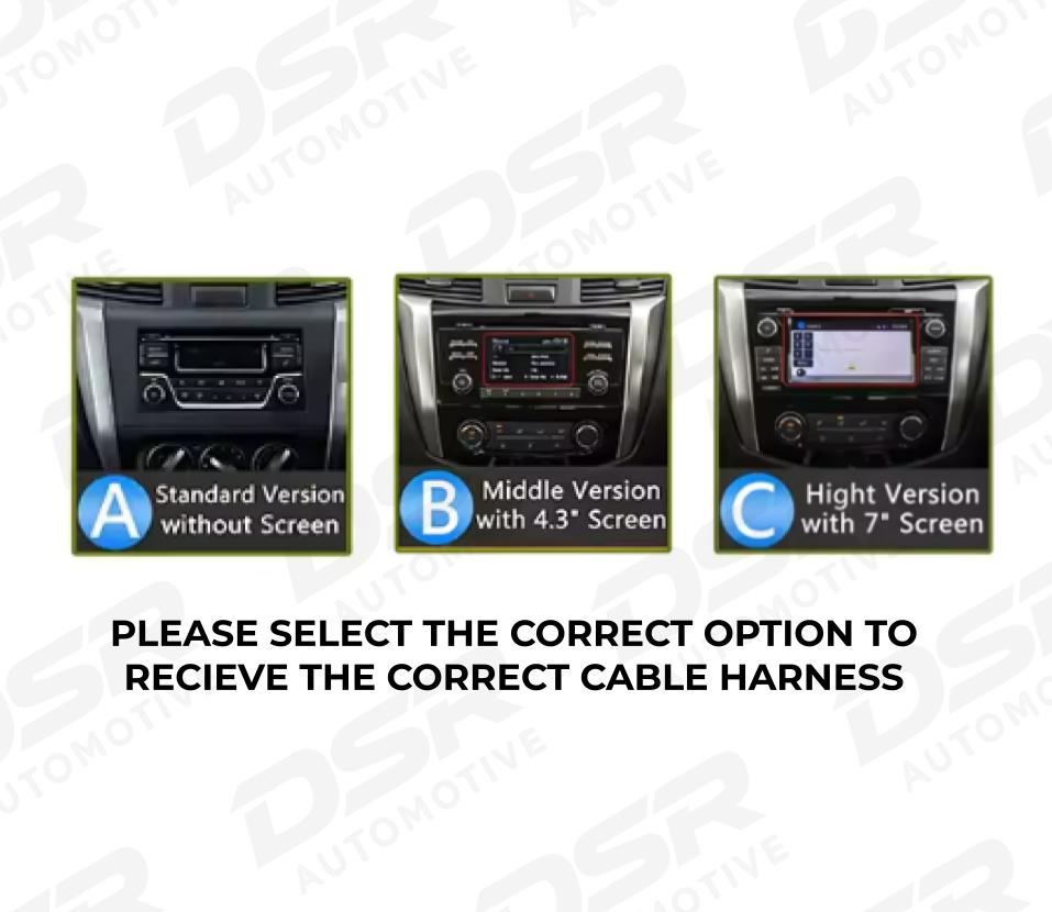 Nissan Navara 2015-2022 NP300 DSR Head Unit