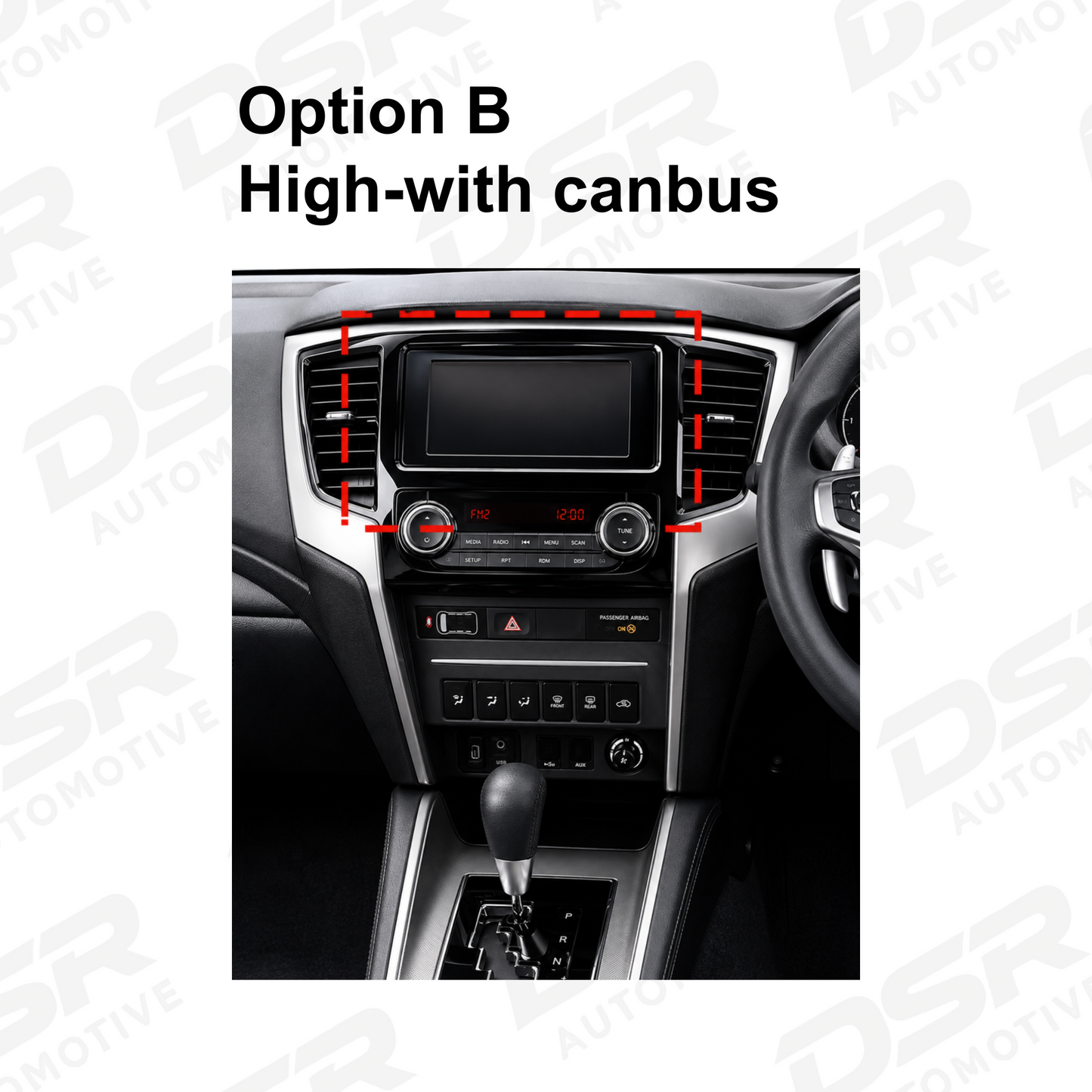 Mitsubishi Triton 2020-2022 DSR Head Unit
