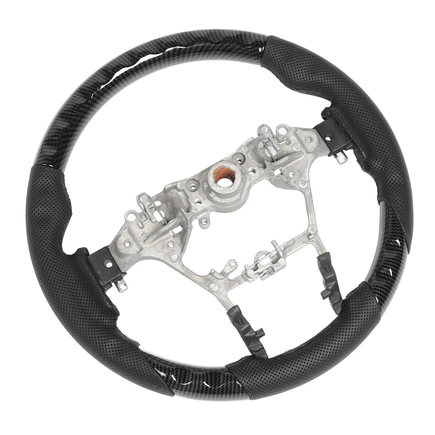 Hydro Dip Carbon Fibre Steering Wheel Core for Toyota Hilux N80 & Fortuner (2015–2023)