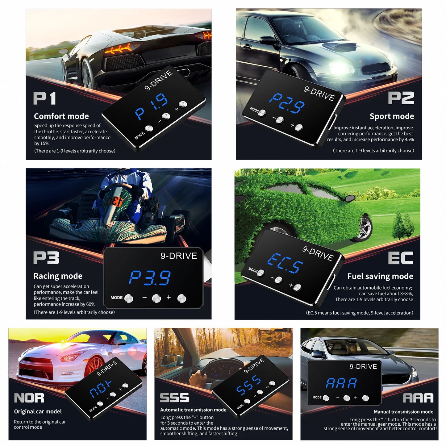 9-Drive Throttle Controller