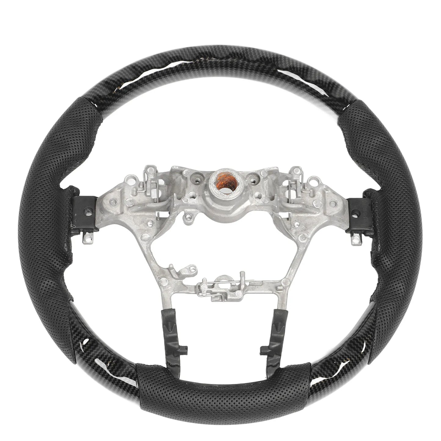 Hydro Dip Carbon Fibre Steering Wheel Core for Toyota Hilux N80 & Fortuner (2015–2023)