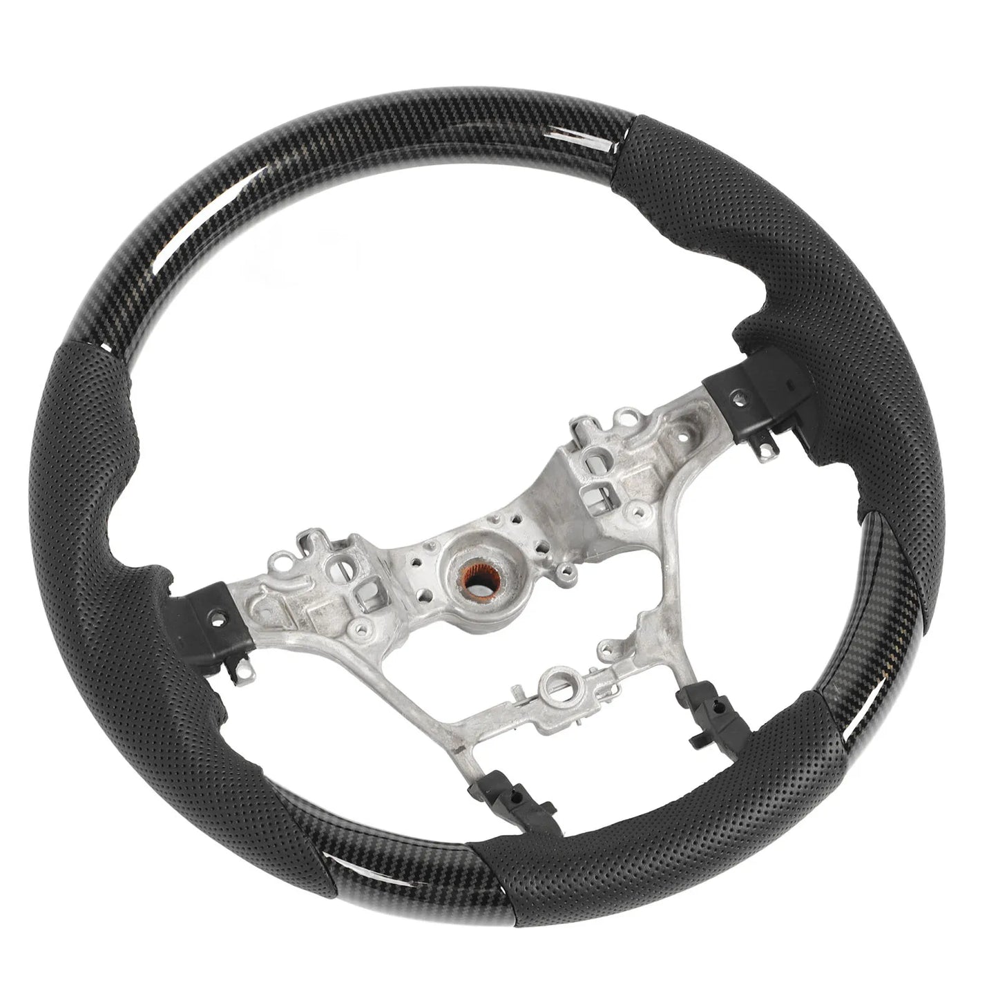 Hydro Dip Carbon Fibre Steering Wheel Core for Toyota Hilux N80 & Fortuner (2015–2023)