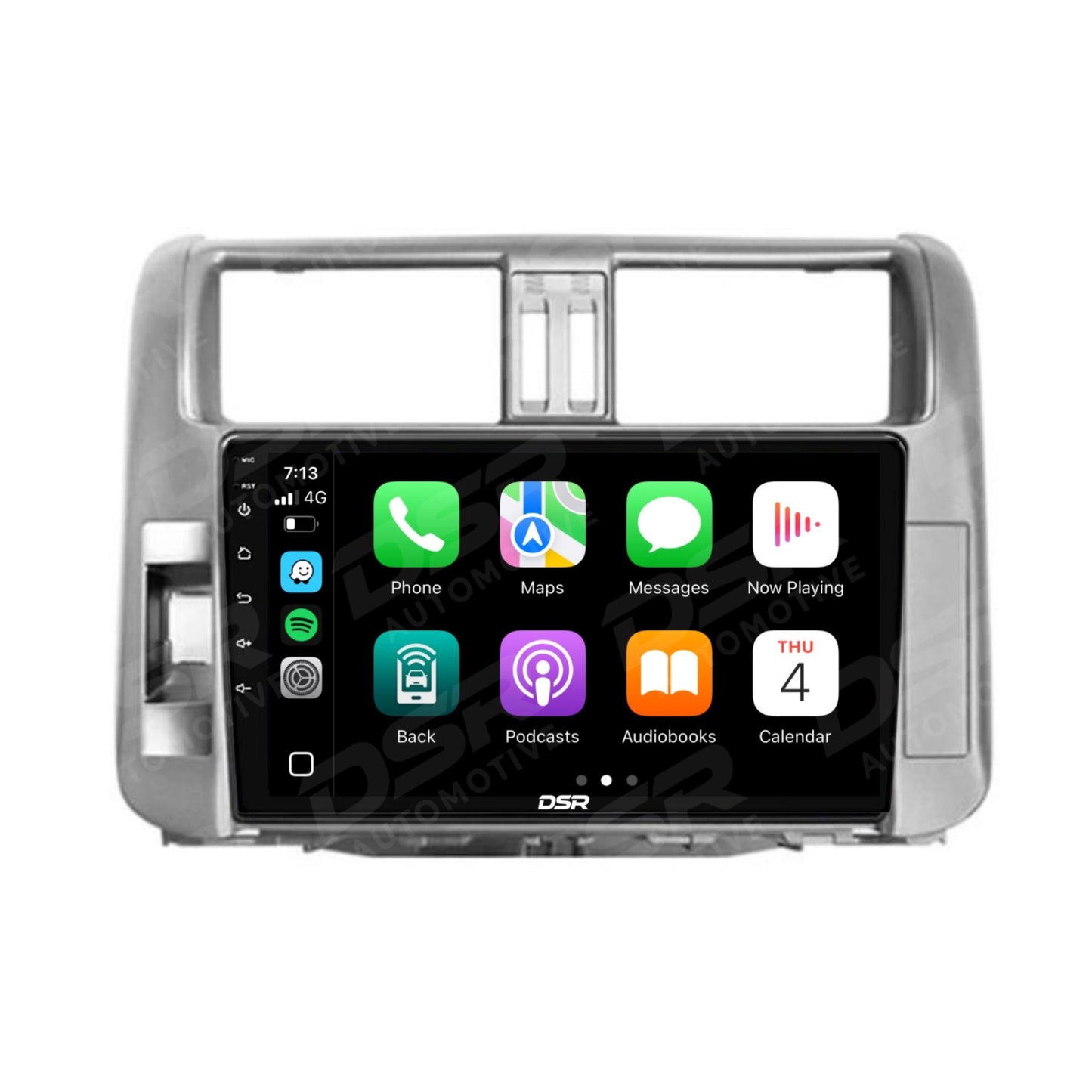 Toyota Prado 150 Series 2009–2013 Apple CarPlay & Android Auto Head Unit