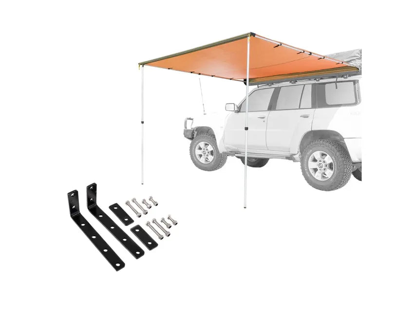 Kings Awning 2x2.5m + Awning Mounting Brackets (Pair)