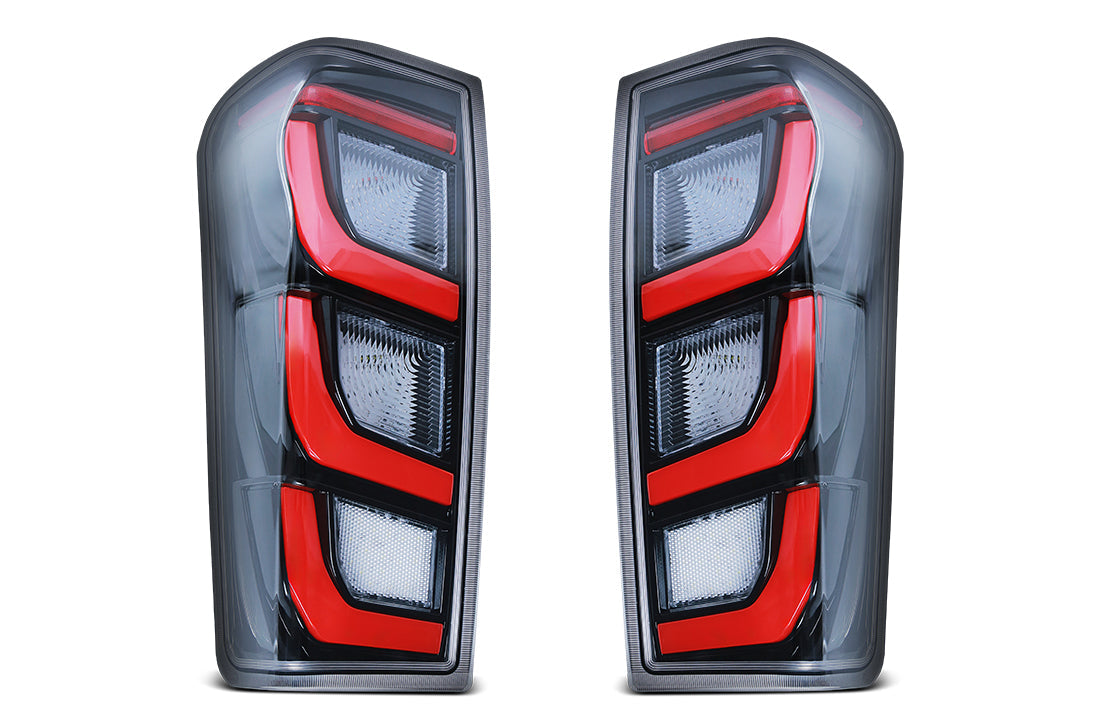 Tinted LED Tail Lights for Isuzu D-Max (2012–2019)