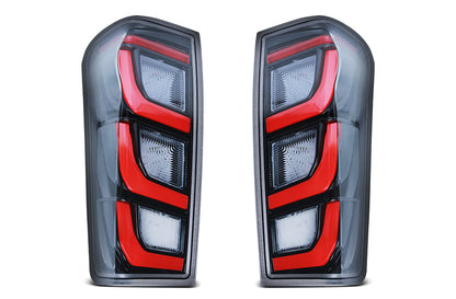 Tinted LED Tail Lights for Isuzu D-Max (2012–2019)