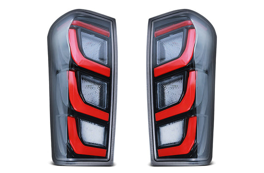 Tinted LED Tail Lights for Isuzu D-Max (2012–2019)
