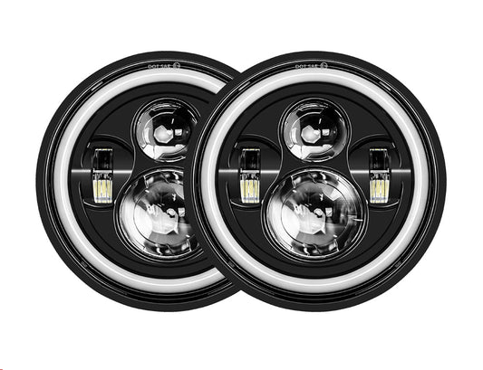 Nissan Safari GQ / Patrol Y60 7" Halo LED Headlights