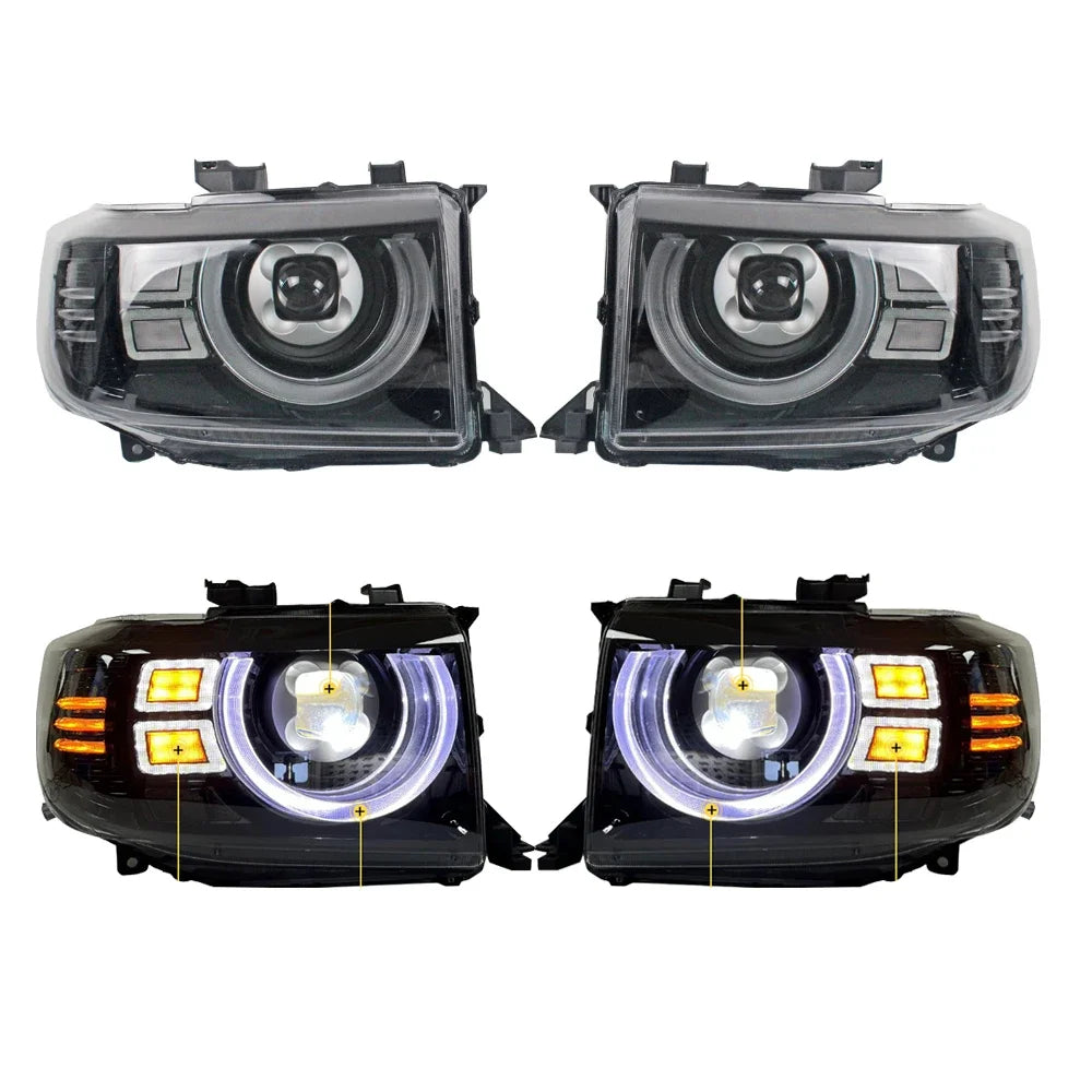 Headlights for Toyota Land Cruiser 70 Series (2007–2023)