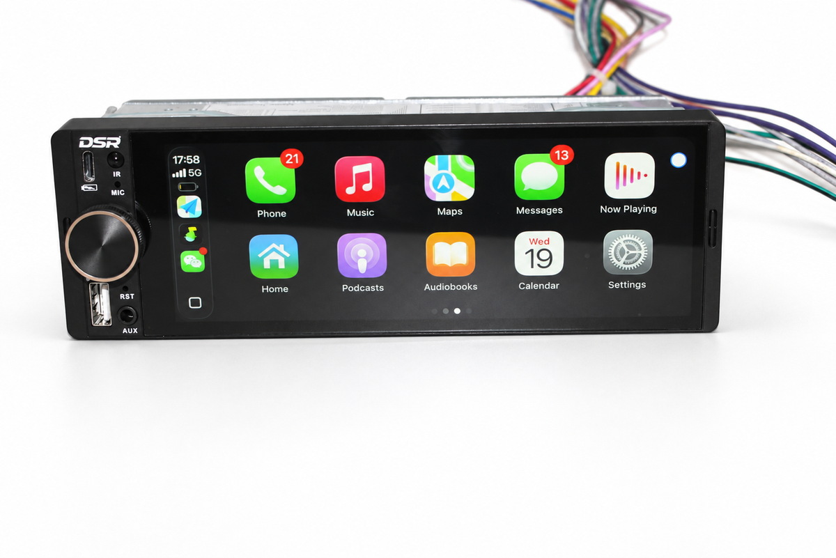 Single Din Universal DSR Head Unit