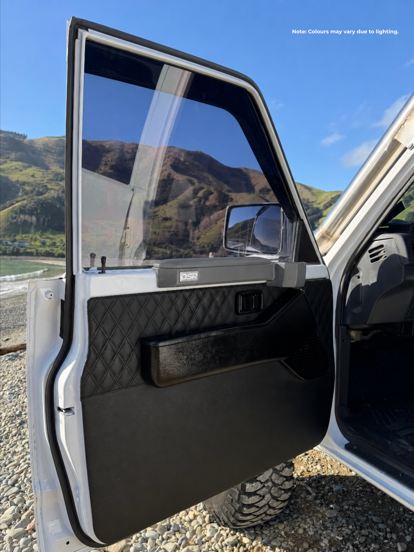 70 Series Land Cruiser Armrest Cup Holders (Front Driver + Passenger)