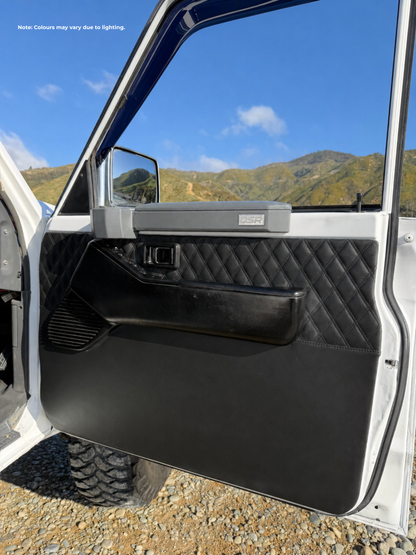 70 Series Land Cruiser Armrest Cup Holders (Front Driver + Passenger)