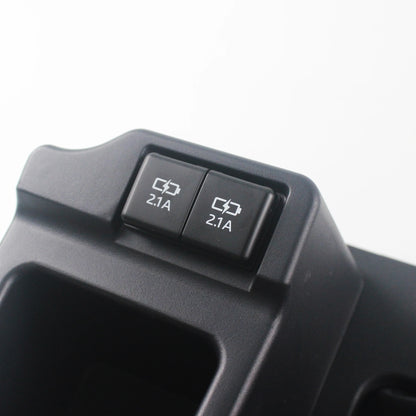 70th Anniversary Centre Console Box Organizer USB Charger For Toy ota Land Cruiser 70 Series LC70 LC76 LC79 FJ70 FJ76 FJ79