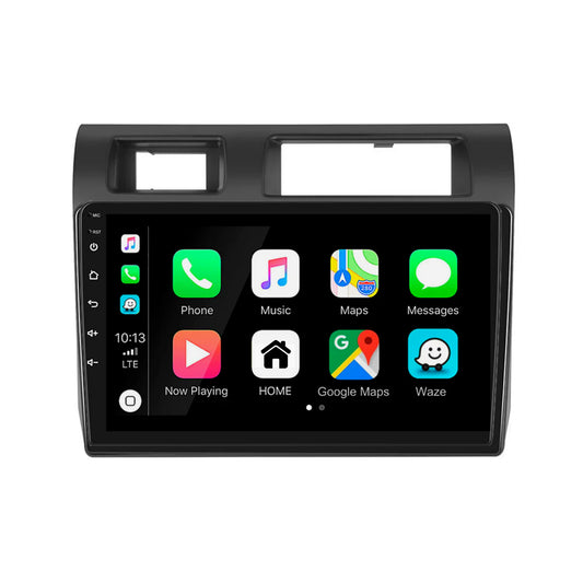 Toyota Land Cruiser 79 70 series Apple Carplay and Android Auto with frame 2007-2020