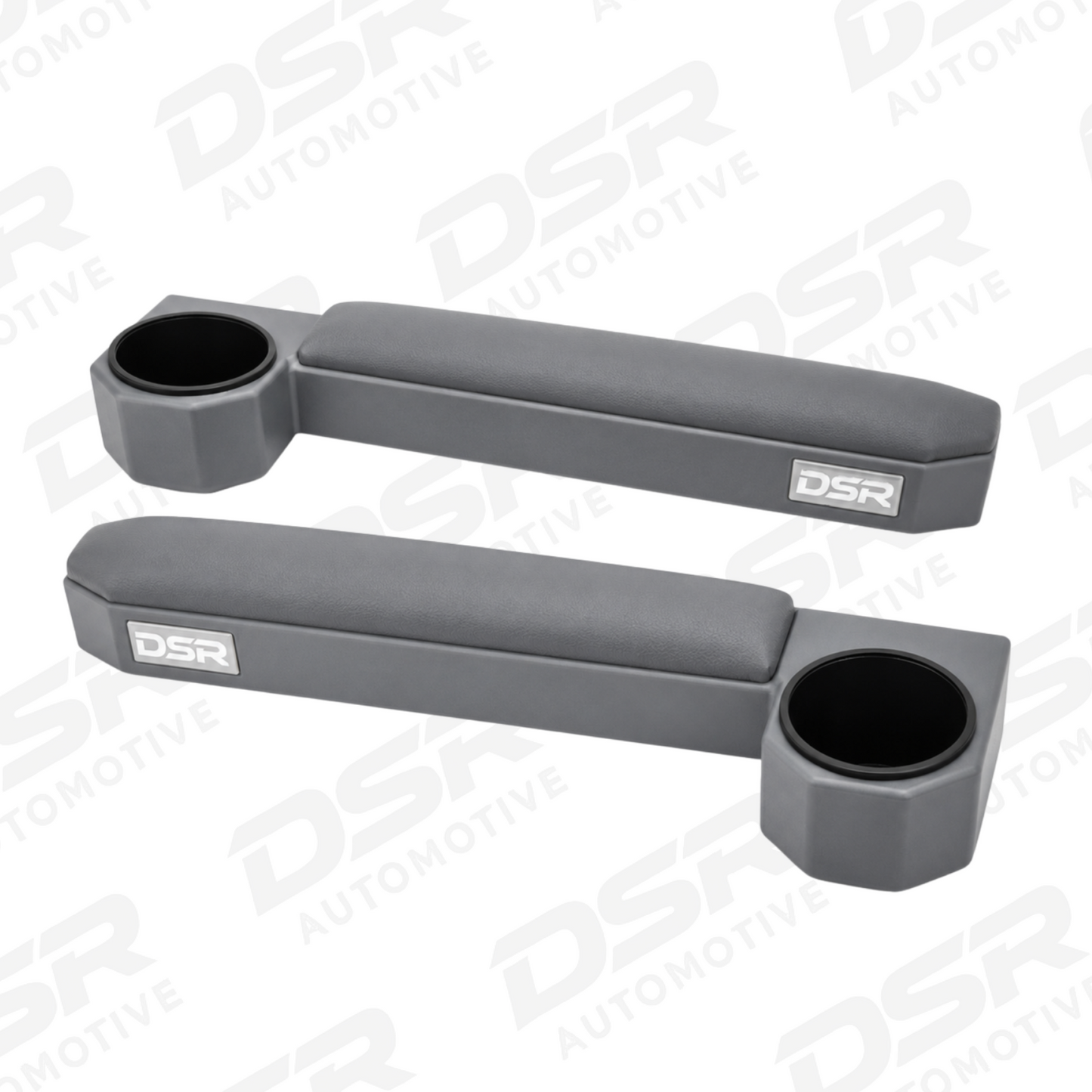 70 Series Land Cruiser Armrest Cup Holders (Front Driver + Passenger)
