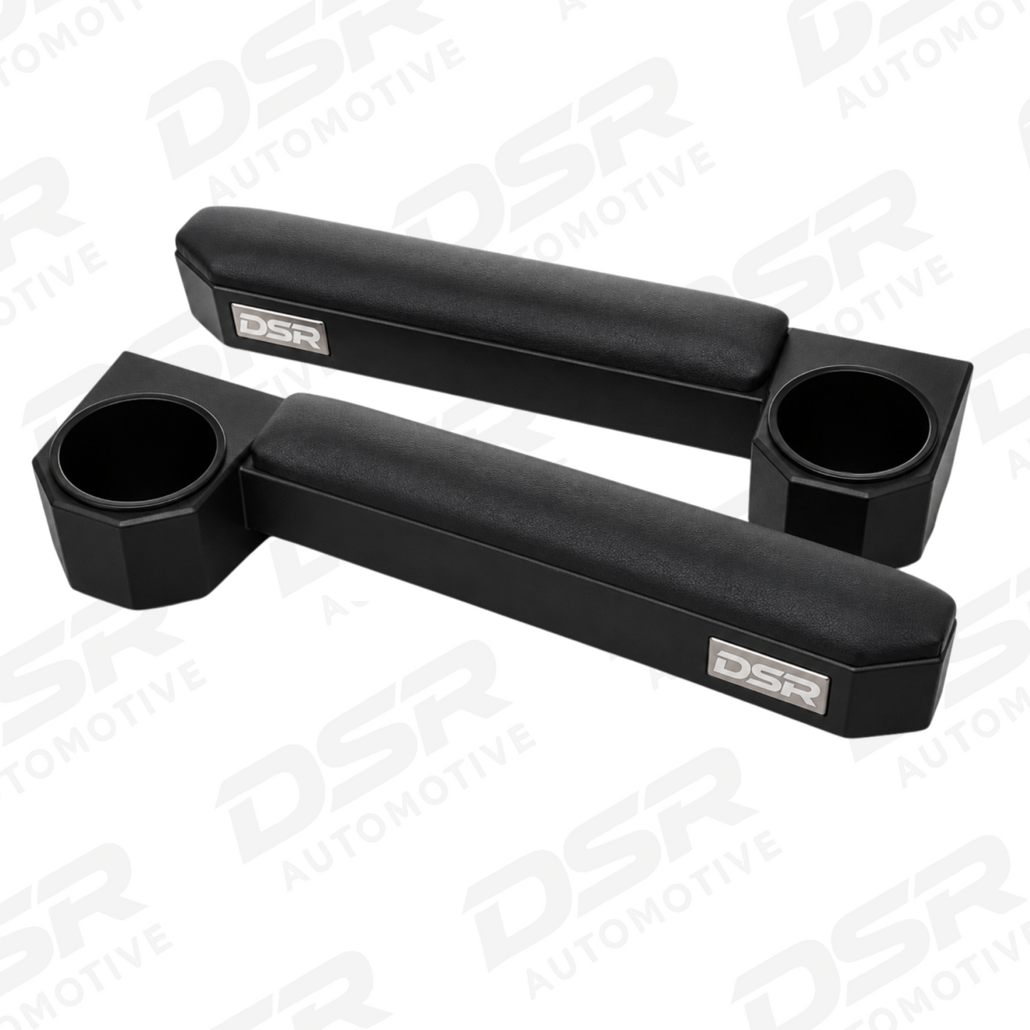 70 Series Land Cruiser Armrest Cup Holders (Front Driver + Passenger)