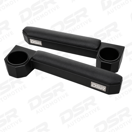 70 Series Land Cruiser Armrest Cup Holders (Front Driver + Passenger)