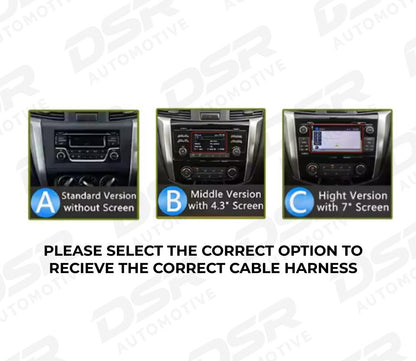 Nissan Navara 2015-2022 NP300 DSR Head Unit