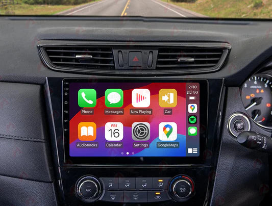 Nissan Qashqai J11 2014-2019 Apple CarPlay and Android Auto Plug and Plug Head Unit