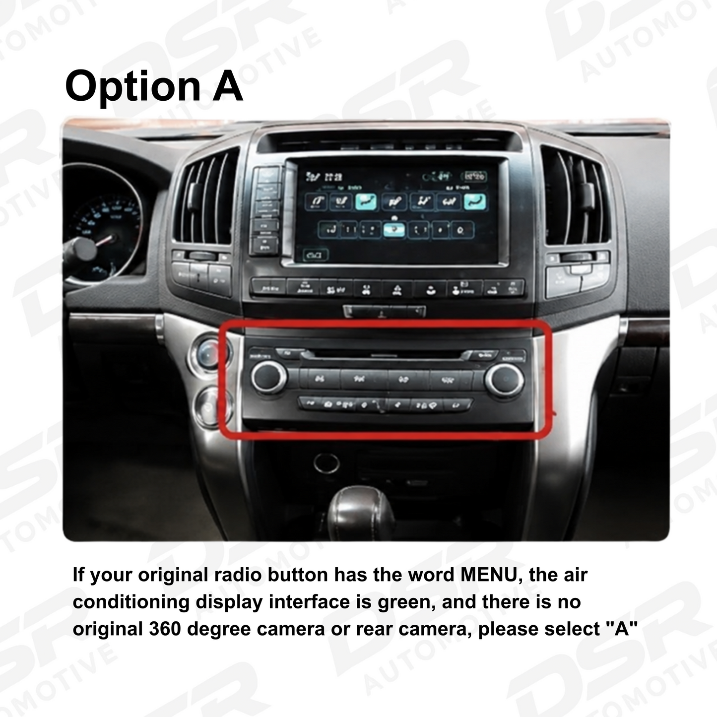 Toyota Land Cruiser 200 Series GX 2008-2021 and GXL 2008-2015 DSR Head Unit