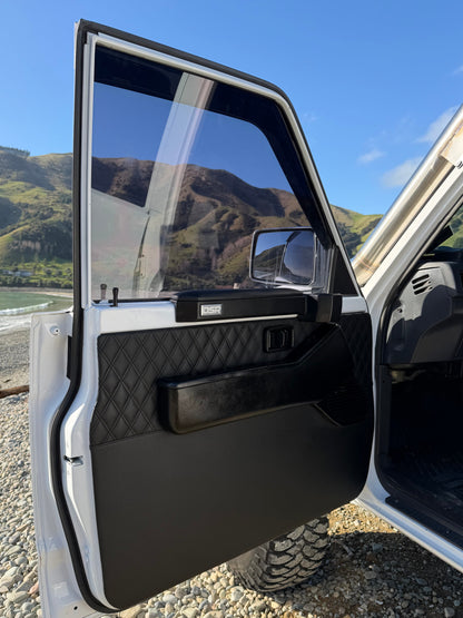 70 Series Land Cruiser Armrest Cup Holders (Front Driver + Passenger)
