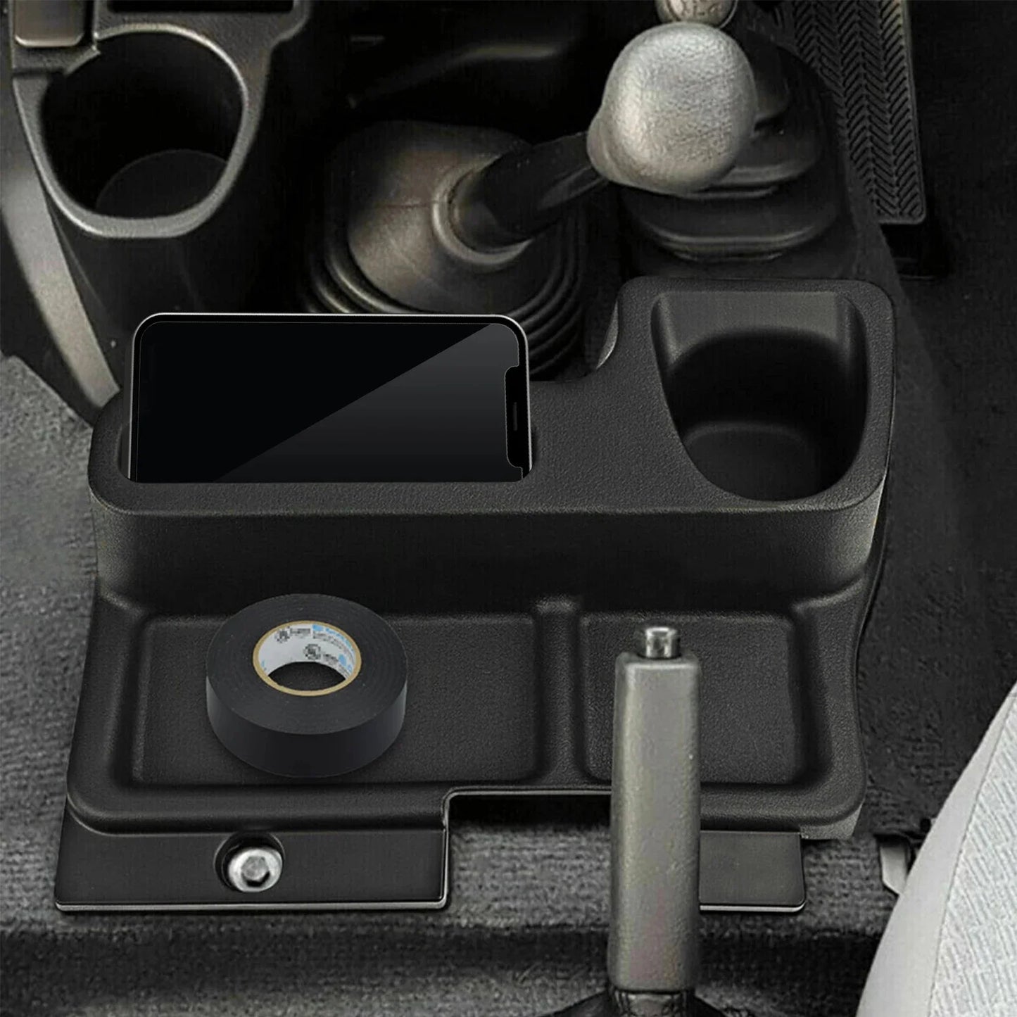 Centre Console Storage Box – Fits Toyota Land Cruiser 70, 71, 76, 77, 79 Series (Non-USB)