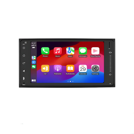 7” Android 13 QLED Touchscreen Head Unit – Wireless CarPlay + Android Auto