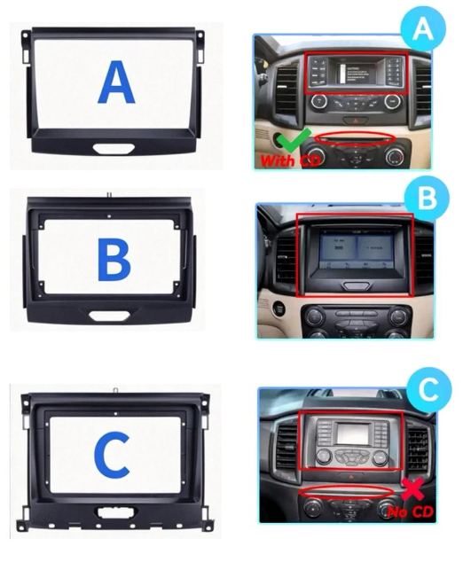 Ford Ranger (2015–2022) DSR Head Unit