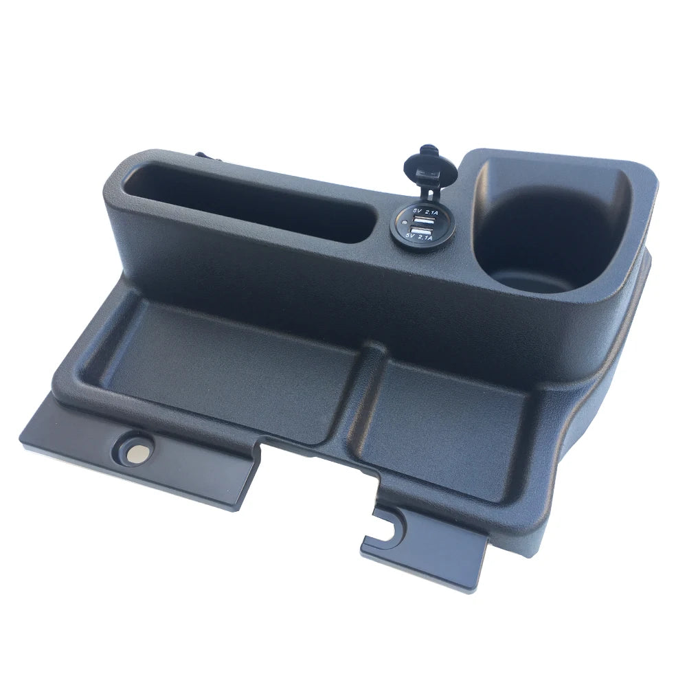 Centre Console Storage Box with USB – Fits Toyota Land Cruiser 70 Series LC76 LC77 LC78 LC79