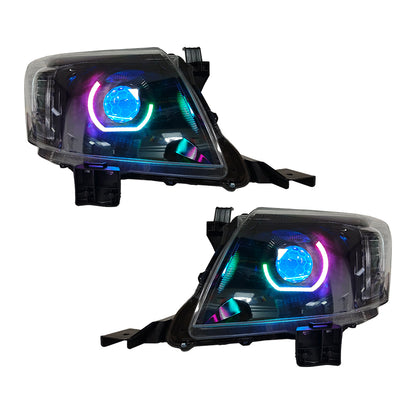 Toyota Hilux N70 BI-LED Projector Head Lights - Angry Eye