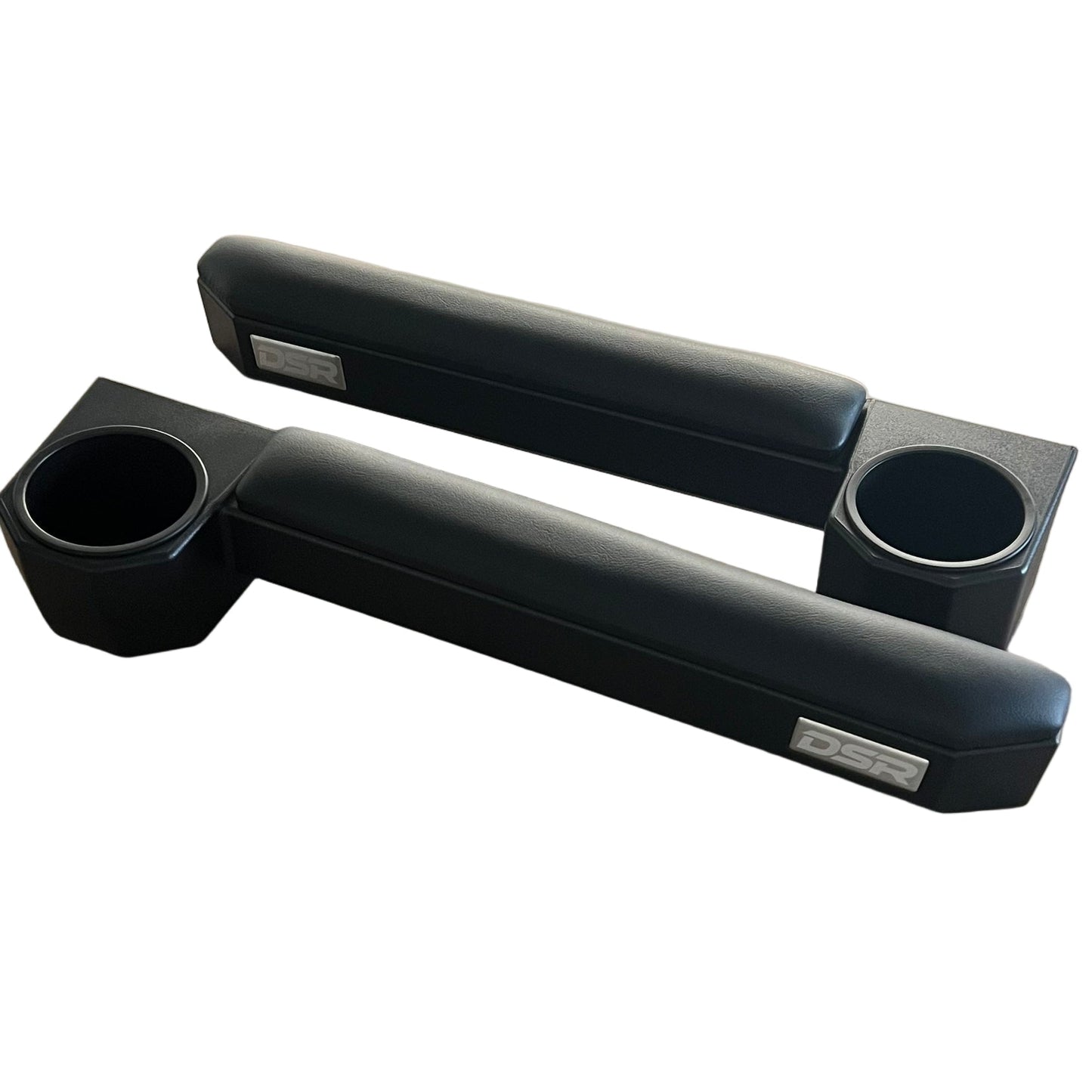 70 Series Land Cruiser Armrest Cup Holders (Front Driver + Passenger)