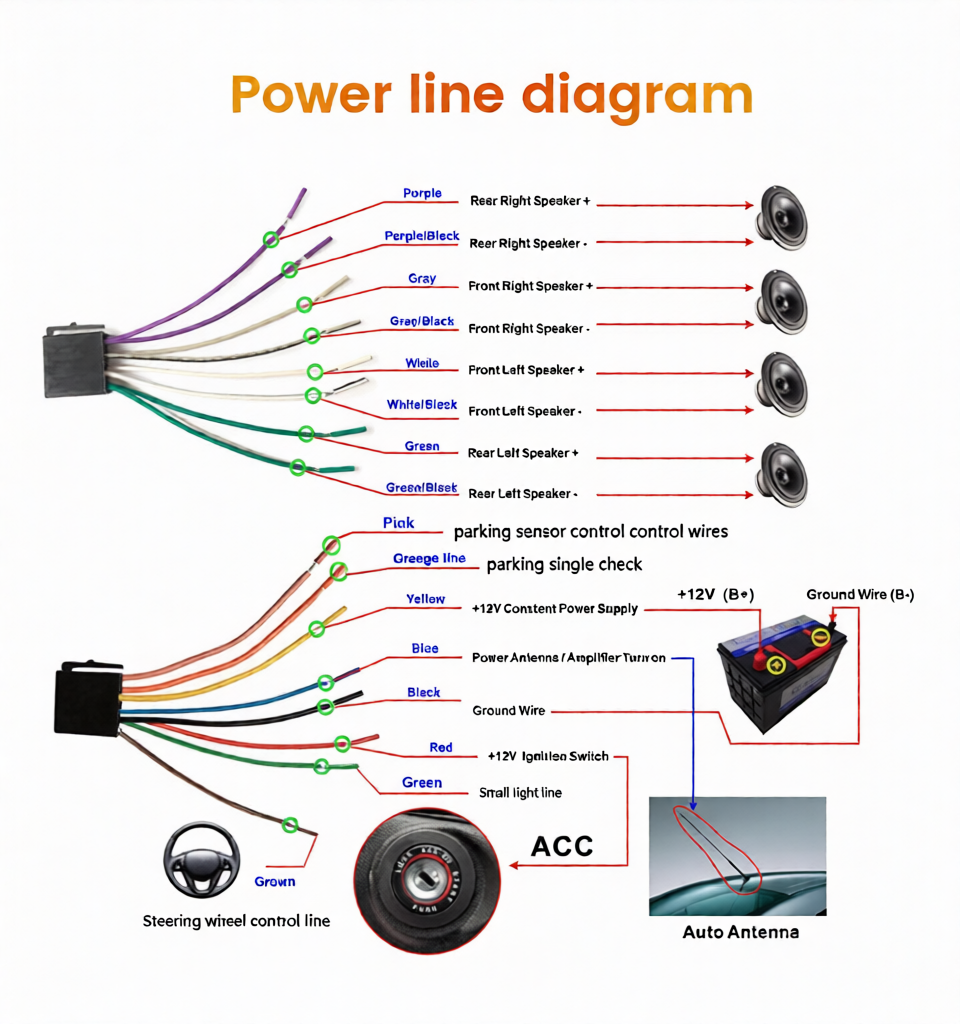 Single Din Universal DSR Head Unit