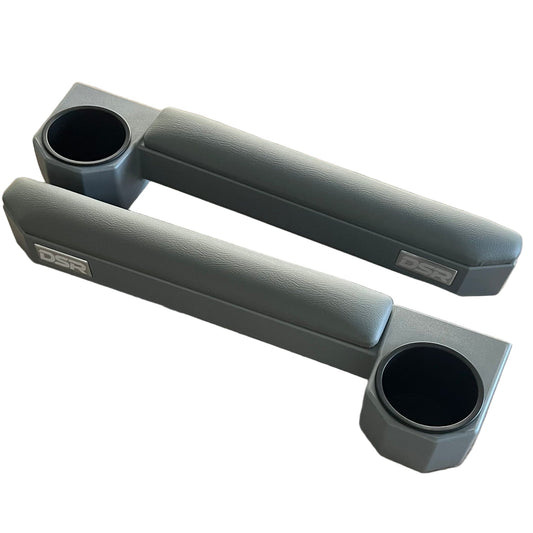 70 Series Land Cruiser Armrest Cup Holders (Front Driver + Passenger)