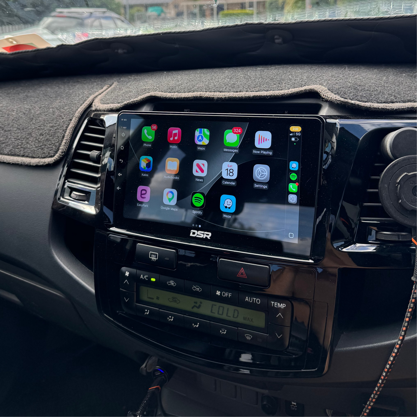 Toyota Hilux N70 2005–2015 DSR Head Unit