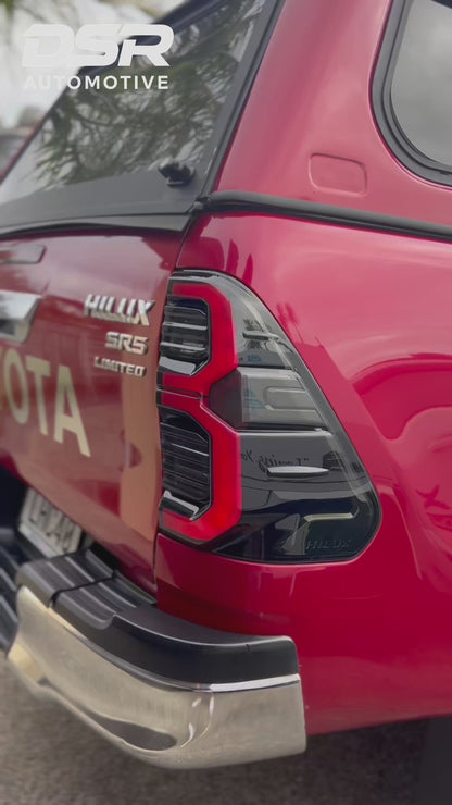 Aftermarket LED Tail Lights for Toyota Hilux N80 (2016-2024)