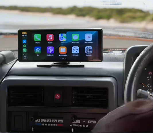 10.26" Wireless CarPlay & Android Auto Touchscreen Display – Universal Fit